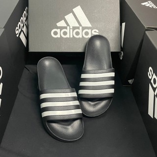 Dép quai ngang đúc nguyên khối adidas adilette aqua chống nước nam nữ/ Dép thể thao thời trang