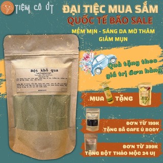 Tiệm Cô Út - 100g Bột khổ qua đắp mặt handmade