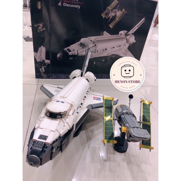 Đồ chơi xếp hình 89889 11002 63001 10283 Mô hình Tàu con thoi Nasa - Xếp hình thông minh
