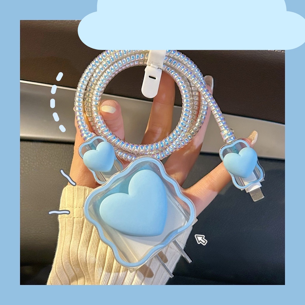 Vỏ Bảo Vệ Dây Cáp Sạc 20w Cho IP 13 Promax / IP 14 Promax / iP11 Pro Max