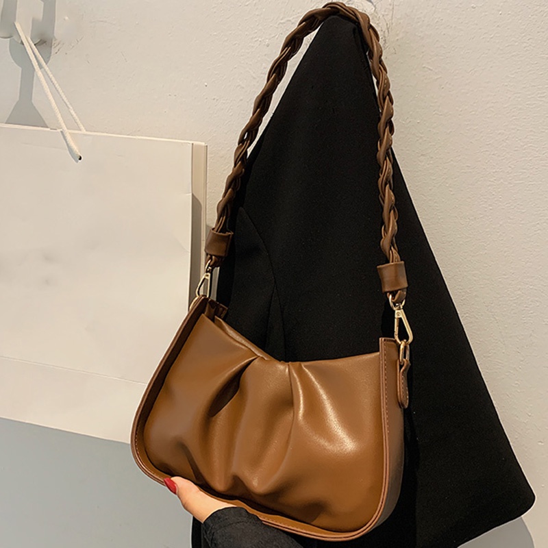 Túi Đeo Chéo Xếp Ly Thời Trang Dành Cho Nữ