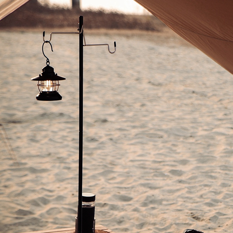 1 Bộ Giá Đỡ Cần Câu Cá Đa Năng Bằng Hợp Kim Nhôm Màu Đen Có Thể Gập Lại