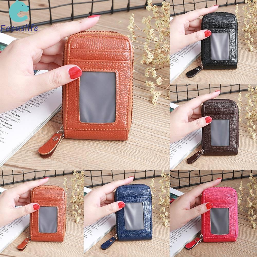 Ví Da PU Có Khóa Kéo Thời Trang Cho Nam