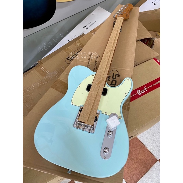 Guitar điện Sqoe SETL-400 Telecaster với pickup P90 và Roasted Maple Neck