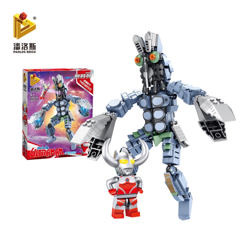 Đồ Chơi Lego Lắp Ráp Robot Tyro Chariot Biến Hình Jack Tiga Ultraman Mecha 690003