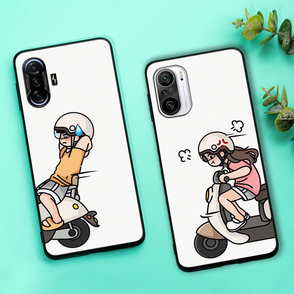 Ốp lưng Xiaomi Redmi K40 / K40 Pro / K40 Gaming in hình dành cho các cặp đôi couple đáng yêu dễ thương