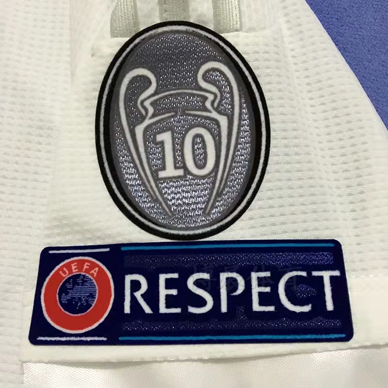 Áo sweater Tay Ngắn In Logo Real Madrid Phong Cách retro 16 / 17 Cho Ronaldo