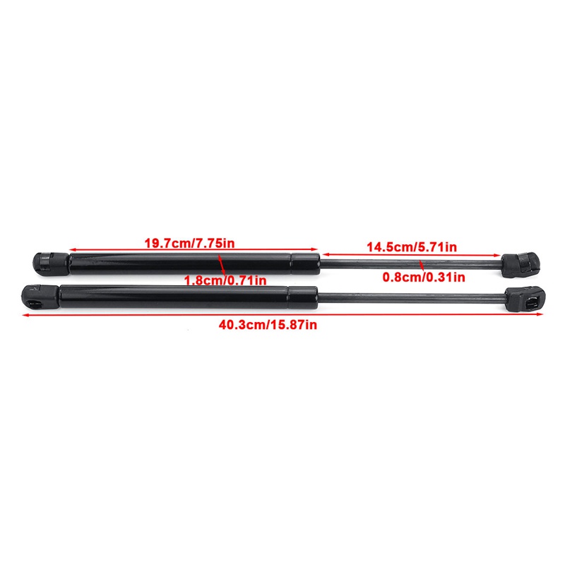 Set 2 Thanh Nâng Cốp Xe Hơi Chống Sốc Cho Hyundai Tucson 2005-2012