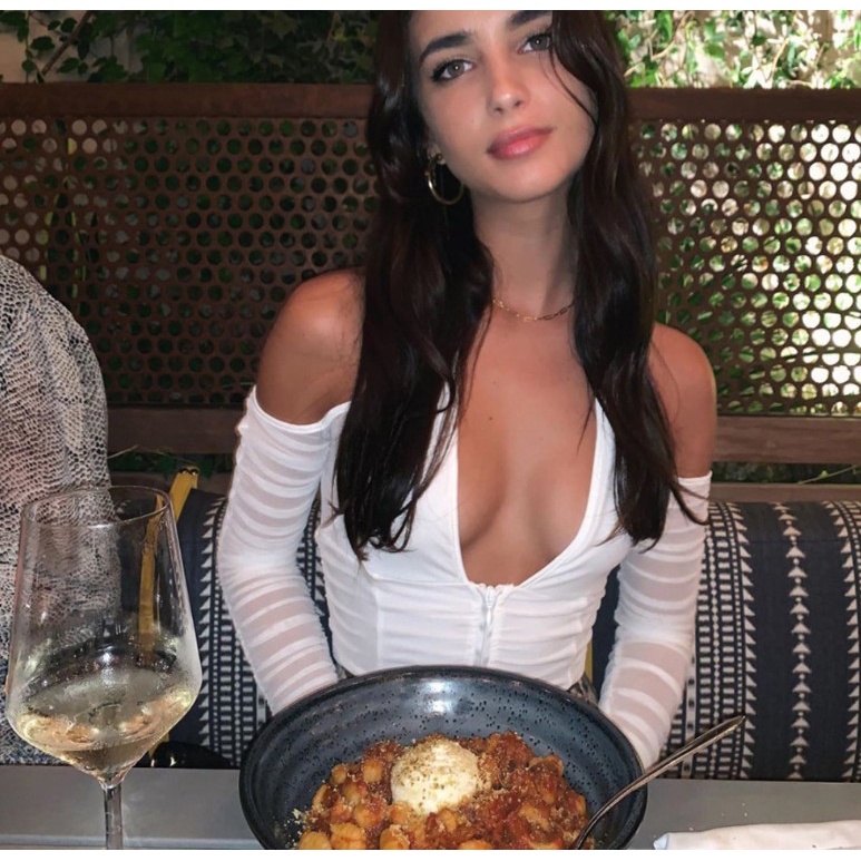 Áo thun dài tay cổ chữ V gợi cảm dành cho nữ