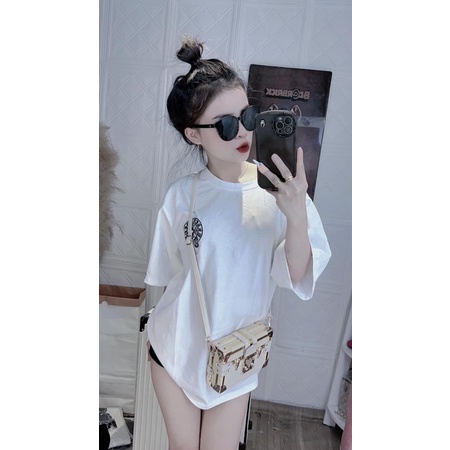 Áo phông chữ thập chữ vai hai mặt LN12