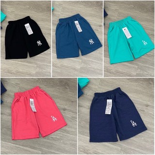 Quần short size đại nỉ da cá trơn basic M.L.B bé trai bé gái 20-50kg