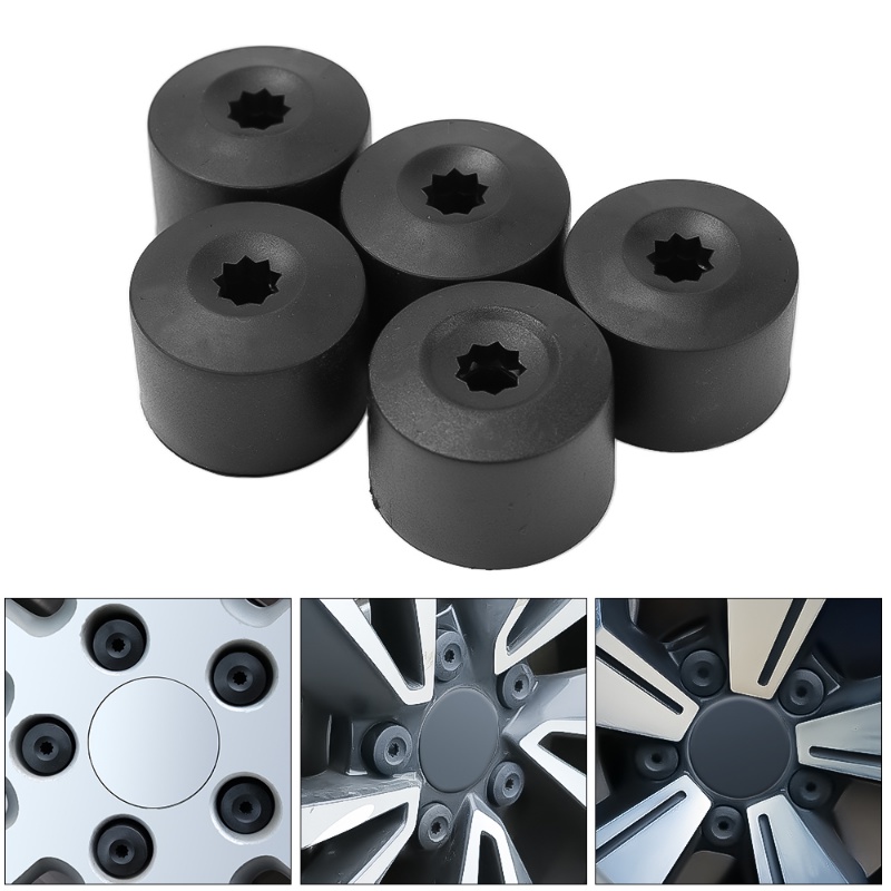 Set 20 Nắp Đậy Đai Ốc Bánh Xe Hơi Volkswagen Chống Bụi Bẩn Kèm Dụng Cụ Tháo Gỡ