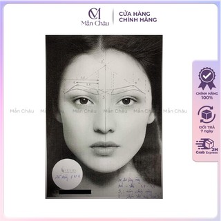 Set 30 Tờ Giấy tập vẽ dáng lông mày phong thủy 9 mặt