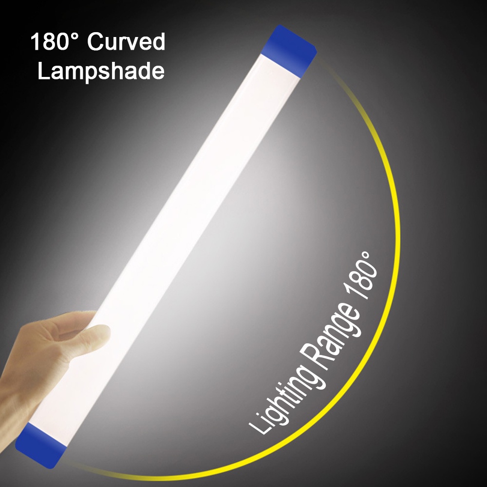 ✨Hàng Có Sẵn Áo Thun In Hình✨Đèn LED Khẩn Cấp 17 / 32 / 52cm 30w / 60w / 80w Kèm Phụ Kiện