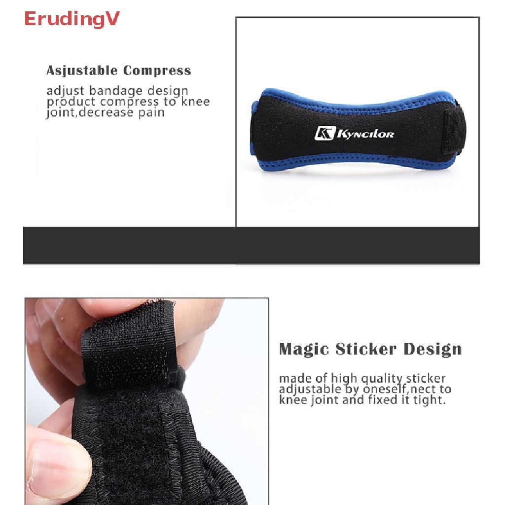 Đai Quấn Bảo Vệ Đầu Gối Chuyên Nghiệp Có Thể Điều Chỉnh Hỗ Trợ Chơi Thể Thao