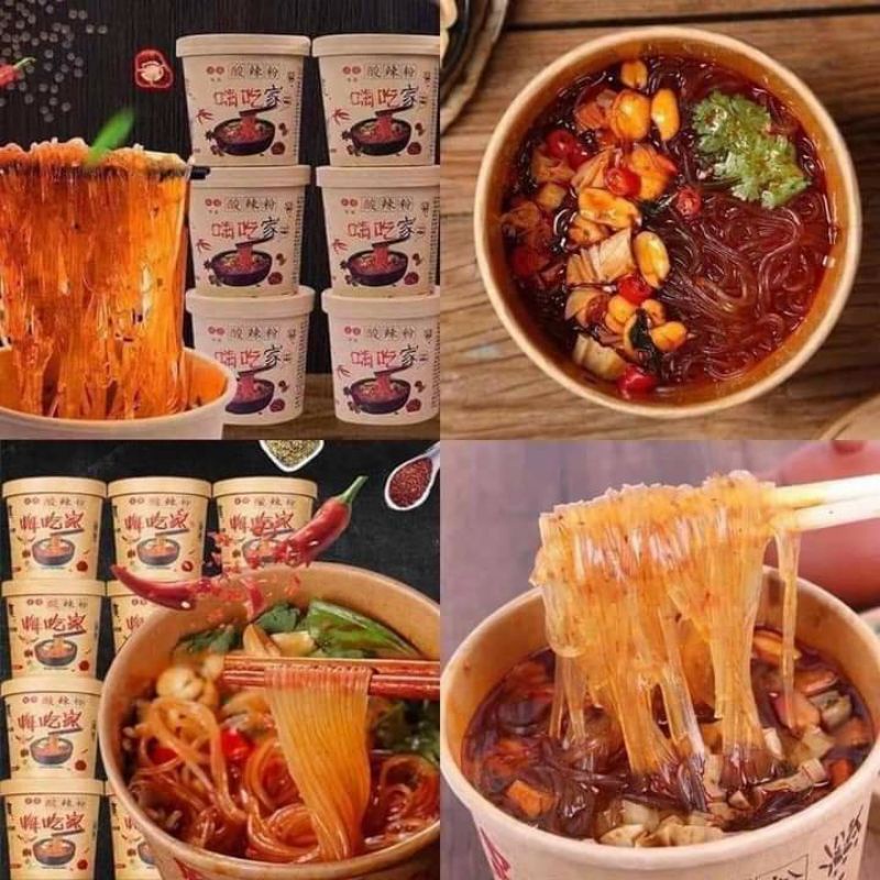 6 hộp miến chua cay Trùng Khánh - TC Food