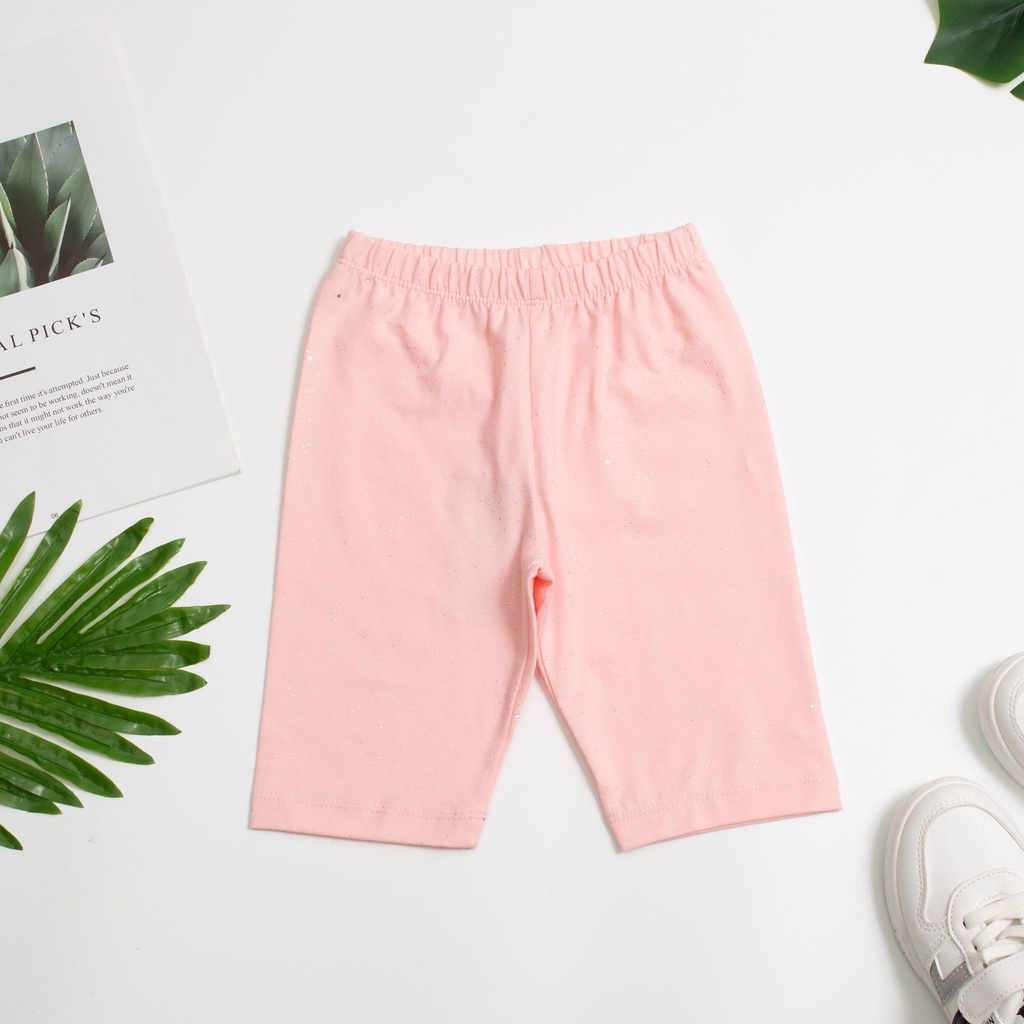 Quần legging bé gái LITIBABY mùa hè size 3/8 tuổi
