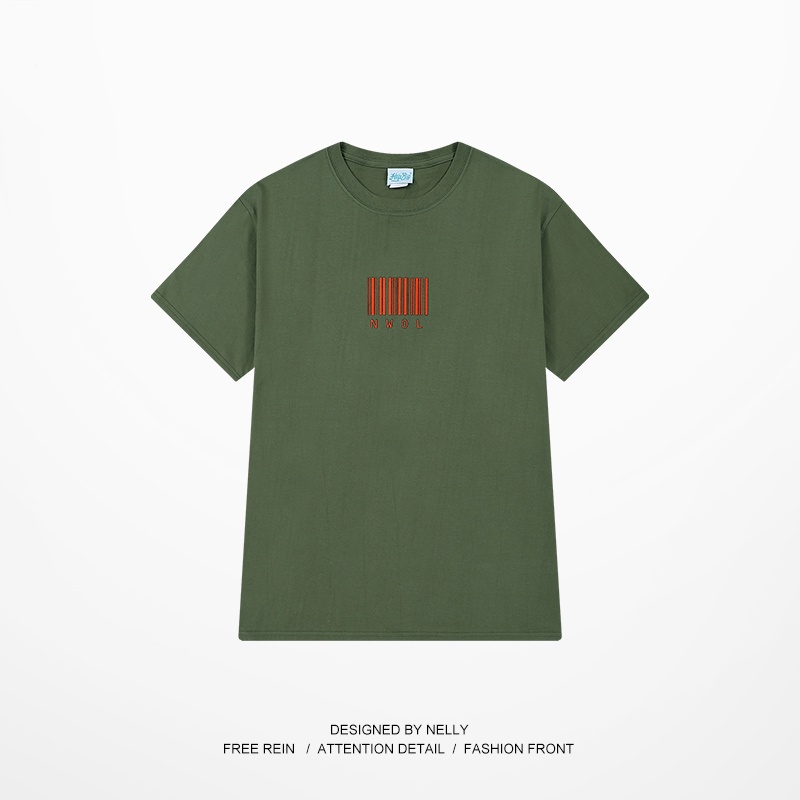 Áo thun Nelly ngắn tay in hình "NWOL" áo phông