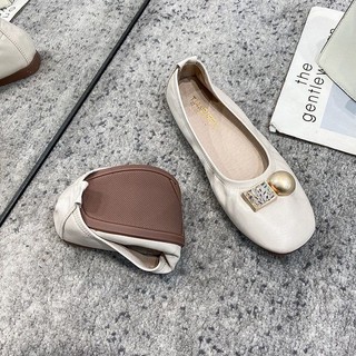 (ORDER ) Giày búp bê viền chun big size nữ (35-40)