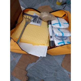 Bộ spill kit ứng cứu dầu tràn và hóa chất 30L