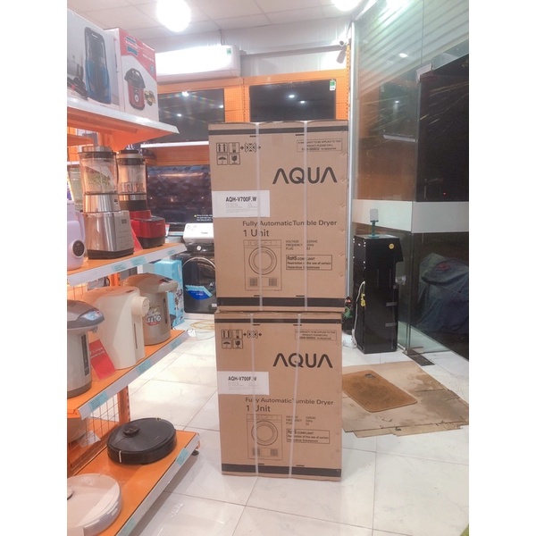 Máy sấy thông hơi Aqua 7 Kg AQH-V700FW