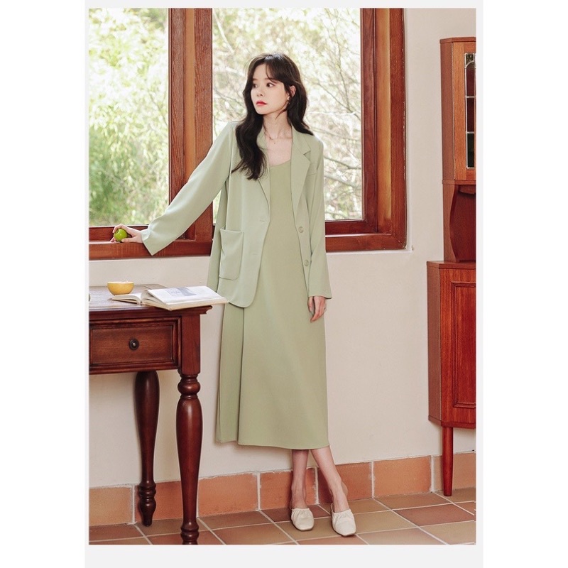 SET VEST BẦU, ĐẦM BẦU, VÁY BẦU CÔNG SỞ THU ĐÔNG HOT 2022 A074