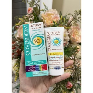 Kem chống nắng Coverderm Filteray Face Plus SPF 50+