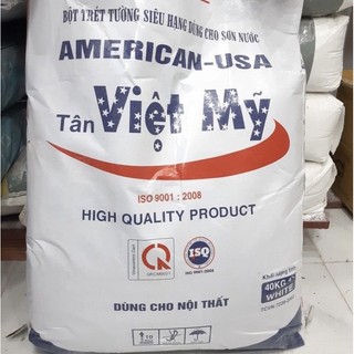 Bột trét tường nội ngoại thất - bột trét trong nhà Việt Mỹ siêu trắng- bán lẻ 1kg