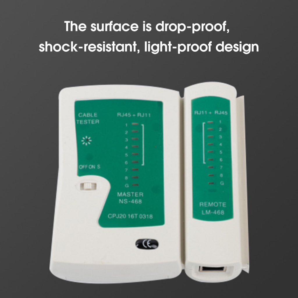 Thiết Bị Kiểm Tra Mạng 3 Cổng RJ45 RJ11 RJ12 LAN Đa Năng Cho Văn Phòng