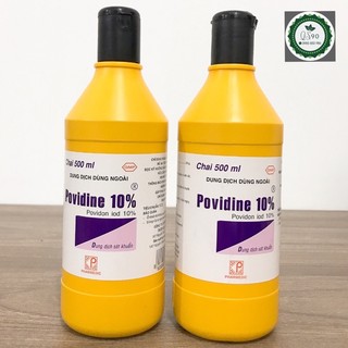 Dung dịch povidine 10% 1 chai 500ml/90ml