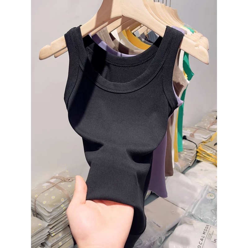 Áo ba lỗ hai dây chất liệu đũi gân co giàn 4 chiều ,áo sát nách bigsize 80kg BL01