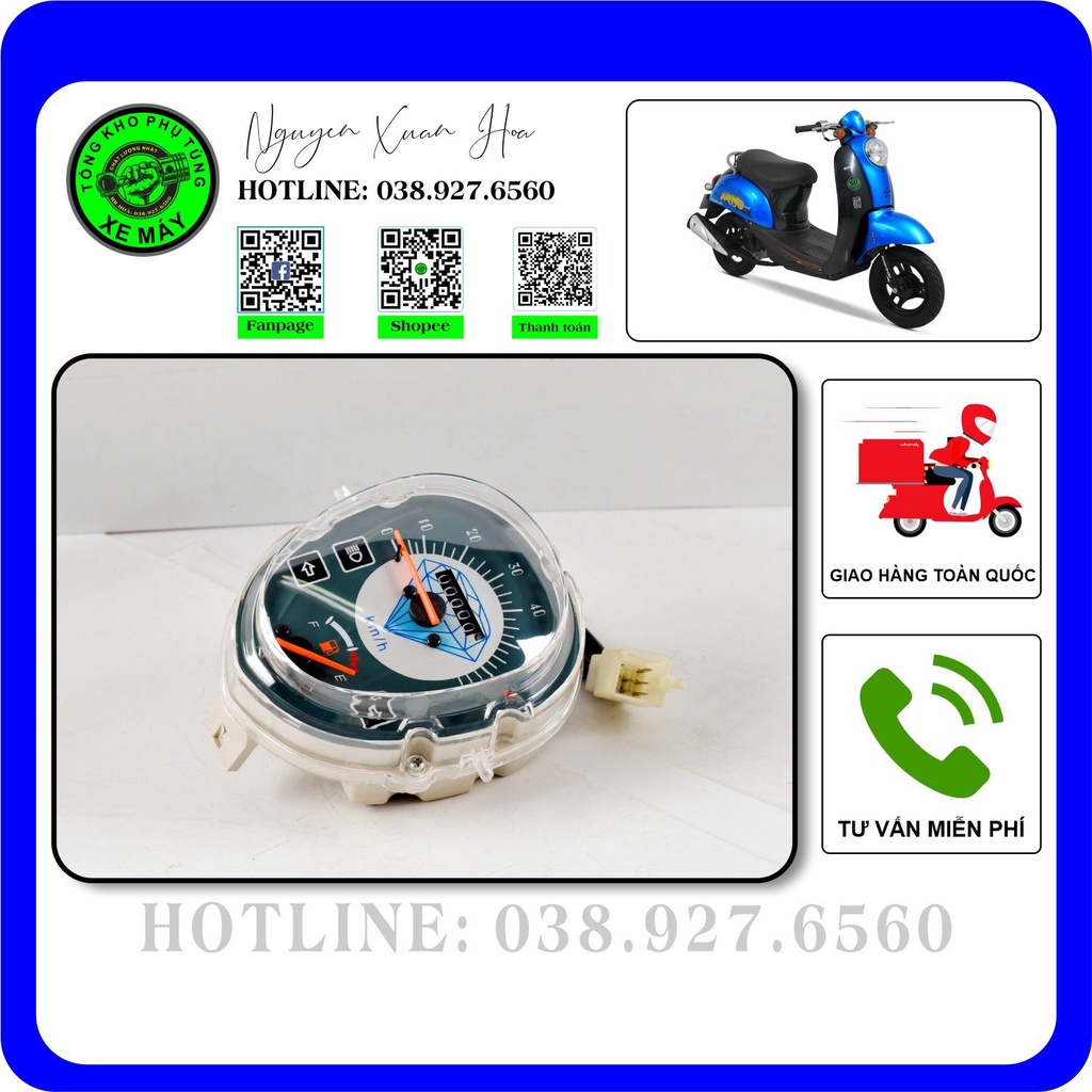 Đồng hồ xe Scoopy 50cc