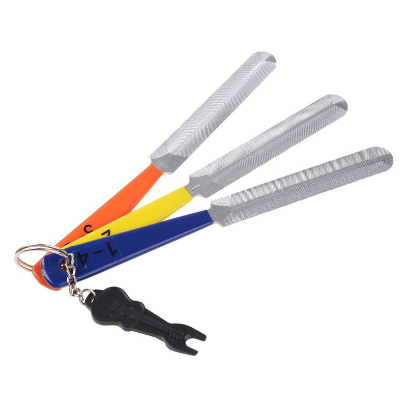 Bộ 3 Dũa Mài Dũa Móng Hai Cạnh Chuyên Dụng Cho Đàn Guitar