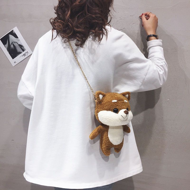 Túi Đeo Chéo Hình Thú Nhồi Bông Dễ Thương Thời Trang Mùa Hè 2023 FT5007