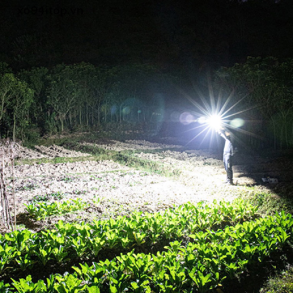 Đèn Pin LED Siêu Sáng Có Búa Nam Châm Mạnh Dùng Cho Xe Hơi