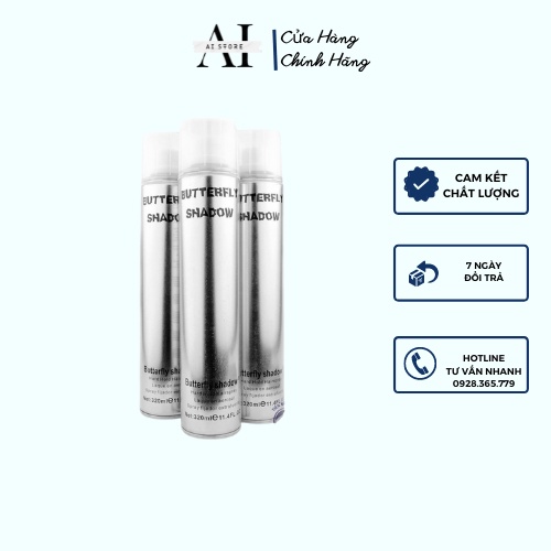 Gôm Xịt Tóc Hương Trái Cây Dành Cho Nữ Bbutterfly. Ai Store