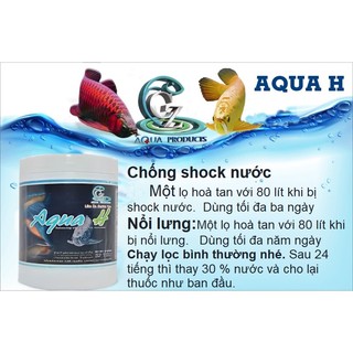 Thuốc Aqua H cho Cá Rồng
