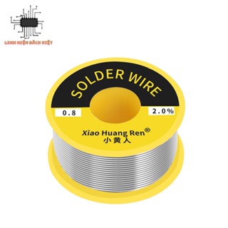 Thiếc hàn 50g 0.8mm Sn63/37 màu vàng