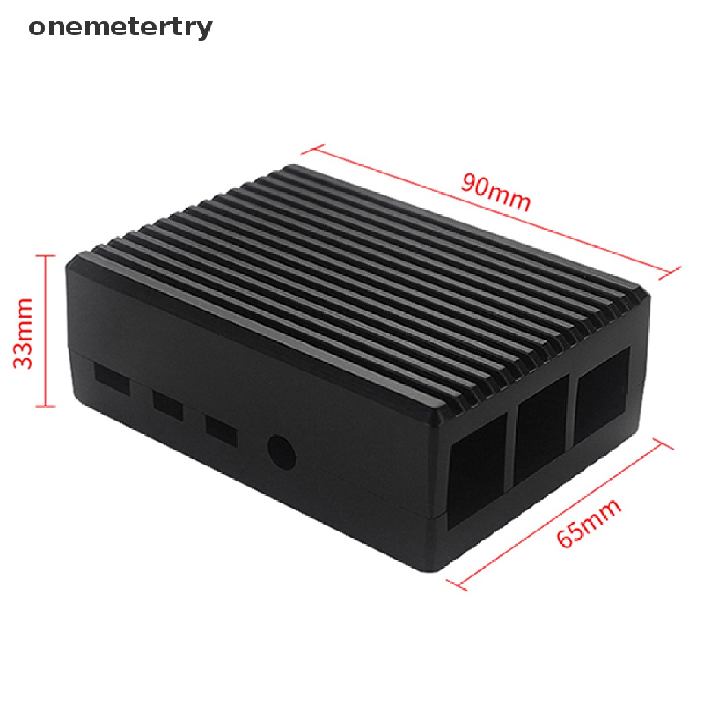 EM For GeeekPi Raspberry Pi 4 CNC Aluminum Case with Fan Heatsinks for Pi 4B n