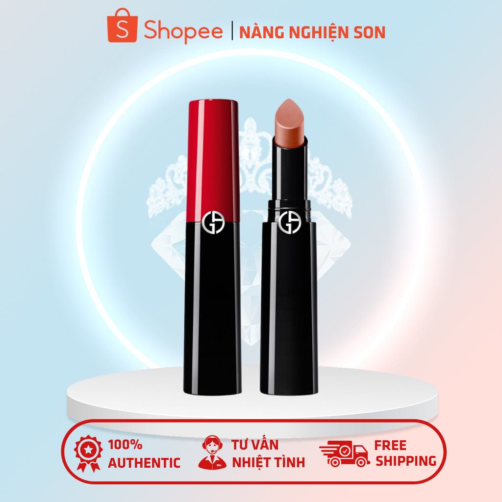 Son Thỏi Giorgio Armani Lip Power Longwear Vivid Color Lipstick Mềm Mịn