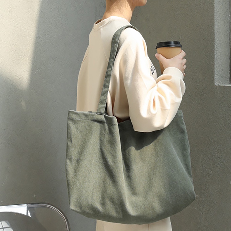 Túi Đeo Vai Màu Trơn Phong Cách retro Thời Trang