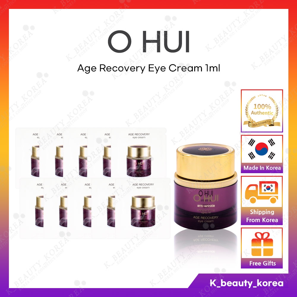 Age Recovery Kem Dưỡng Phục Hồi Da Mắt Chống Lão Hóa Kích Thước Mẫu 1ml Ohui