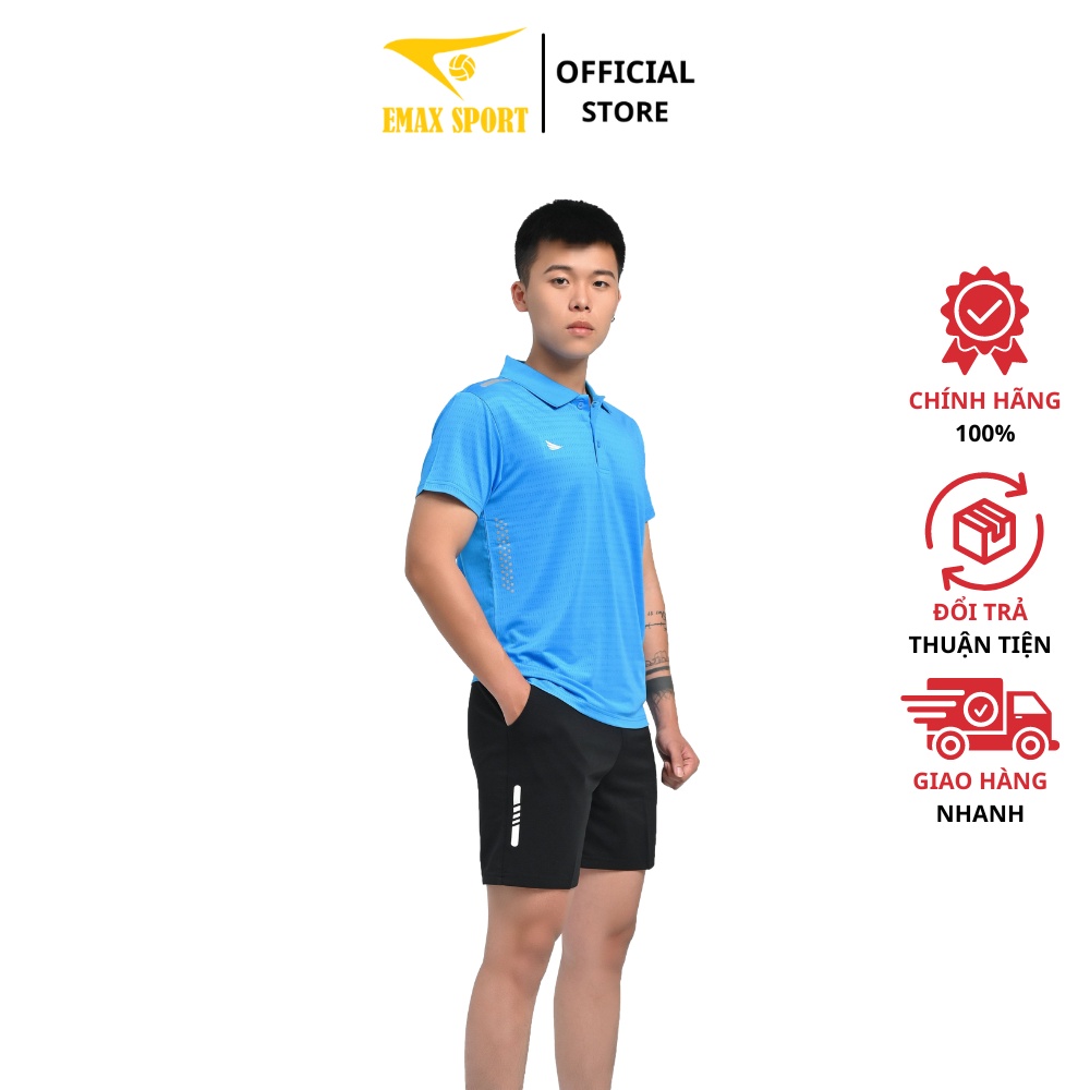 Áo Thể Thao Nam Ikando Amunra Cổ Trụ, Vải Thun Mè Cao Cấp, Co Giãn, Thoáng Khí - Nhiều màu