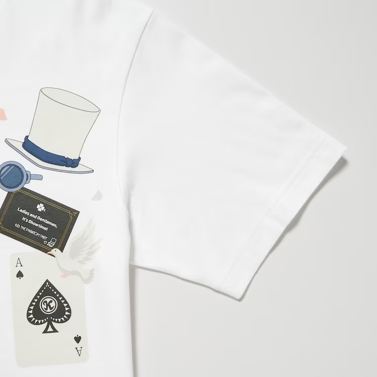 Uniqlo Áo Thun Tay Ngắn In Hình Thám Tử Conan Cho Nam / Nữ  462174
