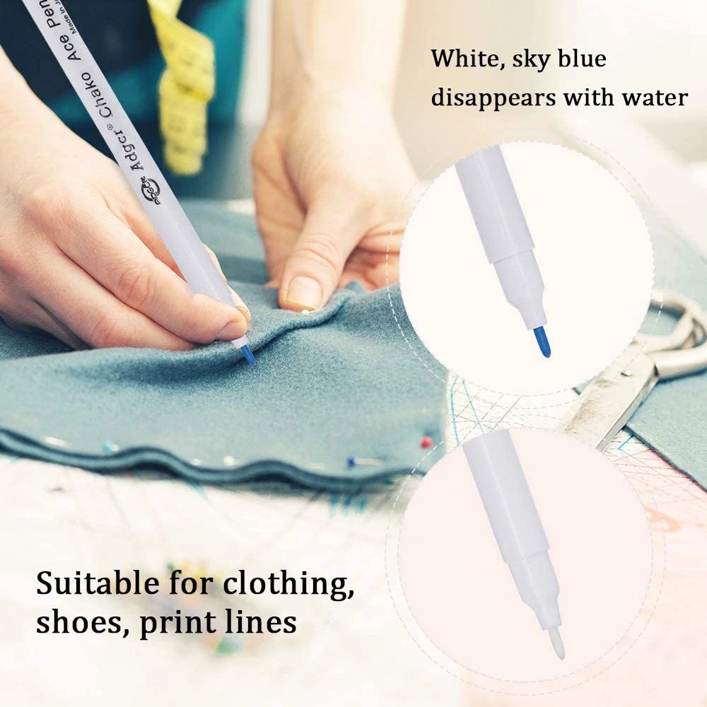 Bút May Vải Hòa Tan Trong Nước / Bút Trắng Sáng Tạo Cho Thợ May Nam Nữ