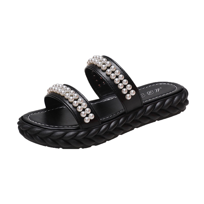 JINSHIHUI dép nữ fashion sandal nữ sục dép quai hậu nữ dép bánh mìgiày FEB2203
