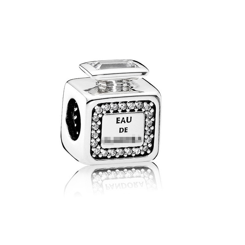 PANDORA Bộ Sưu Tập Vòng Tay Dạng Kẹp Đính Hạt Hình Hoa Cúc Cổ Điển DIY