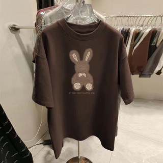 NRVP Áo Thun 100% Cotton Tay Ngắn Dáng Suông In Họa Tiết Trẻ Trung Thời Trang Unisex Size 5XL