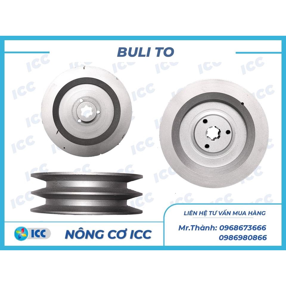 Puluy động cơ máy cày xới mini