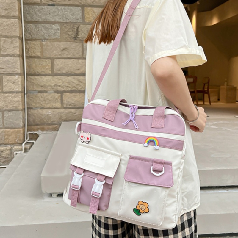 Túi Đeo Chéo Nhiều Ngăn Sức Chứa Lớn Dành Cho Nữ